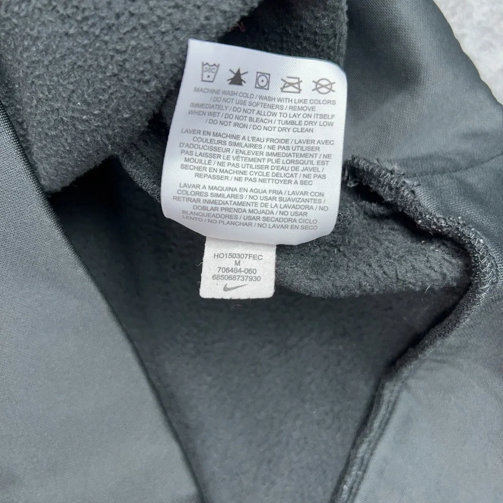 Jacksonville Jaguars Hoodie Mens Medium Gray Nike Therma Fit On Field Sweatshirt